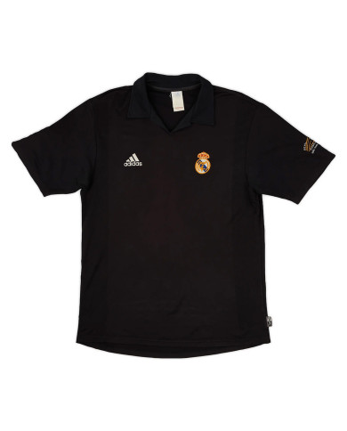 Ronaldo 11 Real Madrid Retro Jersey Centenary Away 2002/03
