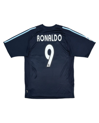 RONALDO 9 Retro Real Madrid Away Jersey 2003/04 RONALDO 9 Retro Real Madrid Away Jersey 2003/04