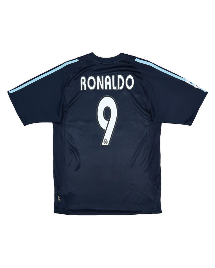 RONALDO 9 Retro Real Madrid Away Jersey 2003/04