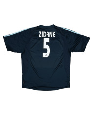 ZIDANE 5 Retro Real Madrid Away Jersey 2003/04