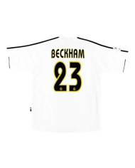 Retro Real Madrid BECKHAM 23 Home Jersey 2003/04
