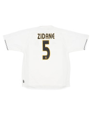Zidane 5 Retro Real Madrid Home Jersey 2003/04