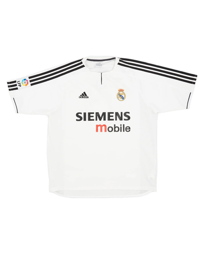 Zidane 5 Retro Real Madrid Home Jersey 2003/04