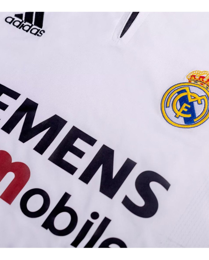 Zidane 5 Retro Real Madrid Home Jersey 2003/04