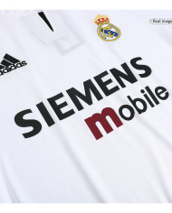 Zidane 5 Retro Real Madrid Home Jersey 2003/04