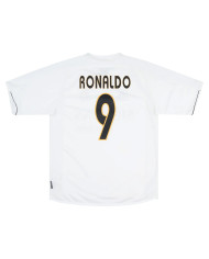 Ronaldo 9 Retro Real Madrid Home Jersey 2003/04