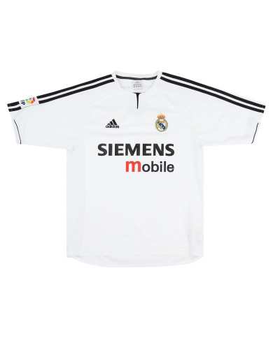 Ronaldo 9 Retro Real Madrid Home Jersey 2003/04