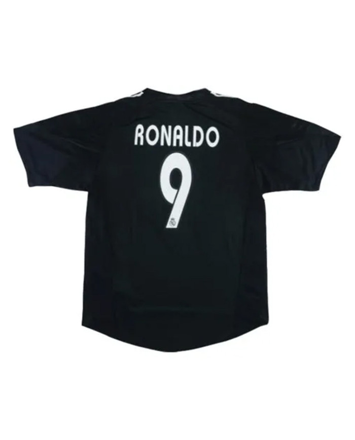 Retro Real Madrid RONALDO 9 Away Jersey 2004/05