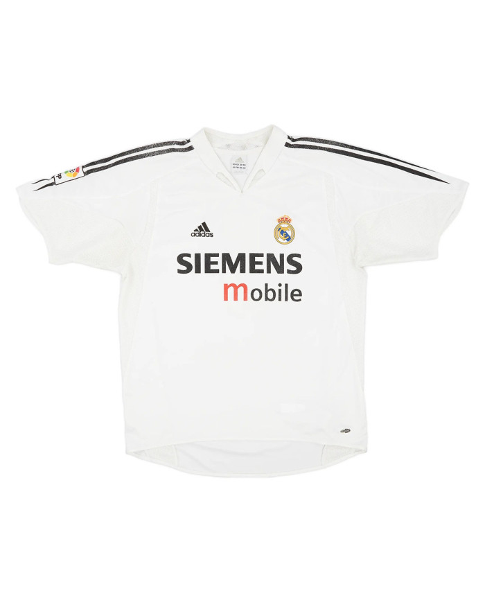 Zidane 5 Real Madrid Retro Jersey Home 2004/05