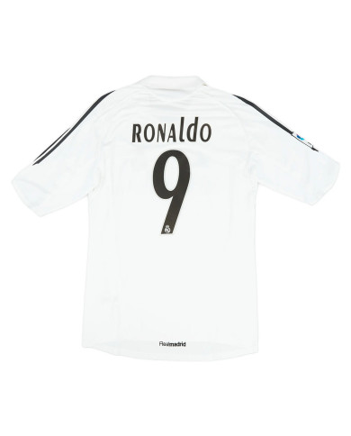 Ronlado 9 Retro Real Madrid Home Jersey 2005/06 Ronlado 9 Retro Real Madrid Home Jersey 2005/06