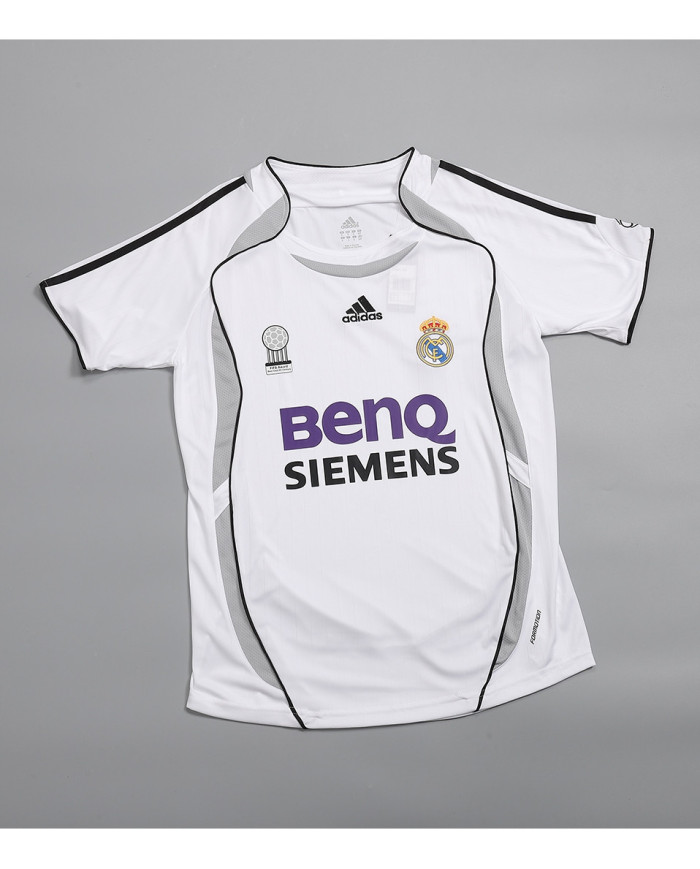 Retro Real Madrid Home Jersey 2006/07