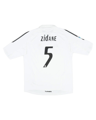 Zidane 5 Retro Real Madrid Home Jersey 2005/06 Zidane 5 Retro Real Madrid Home Jersey 2005/06