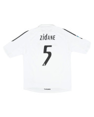 Zidane 5 Retro Real Madrid Home Jersey 2005/06