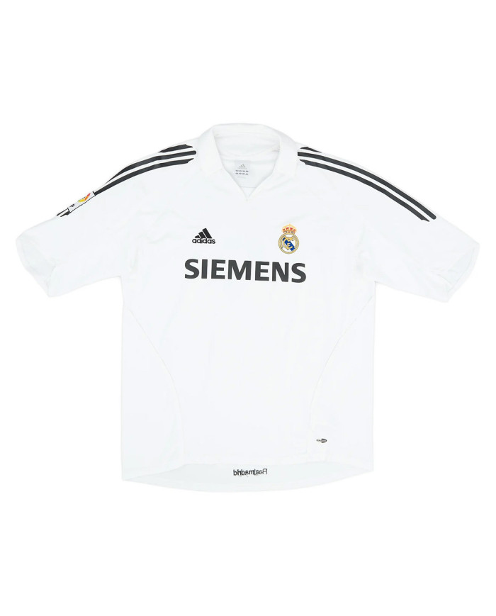 Zidane 5 Retro Real Madrid Home Jersey 2005/06