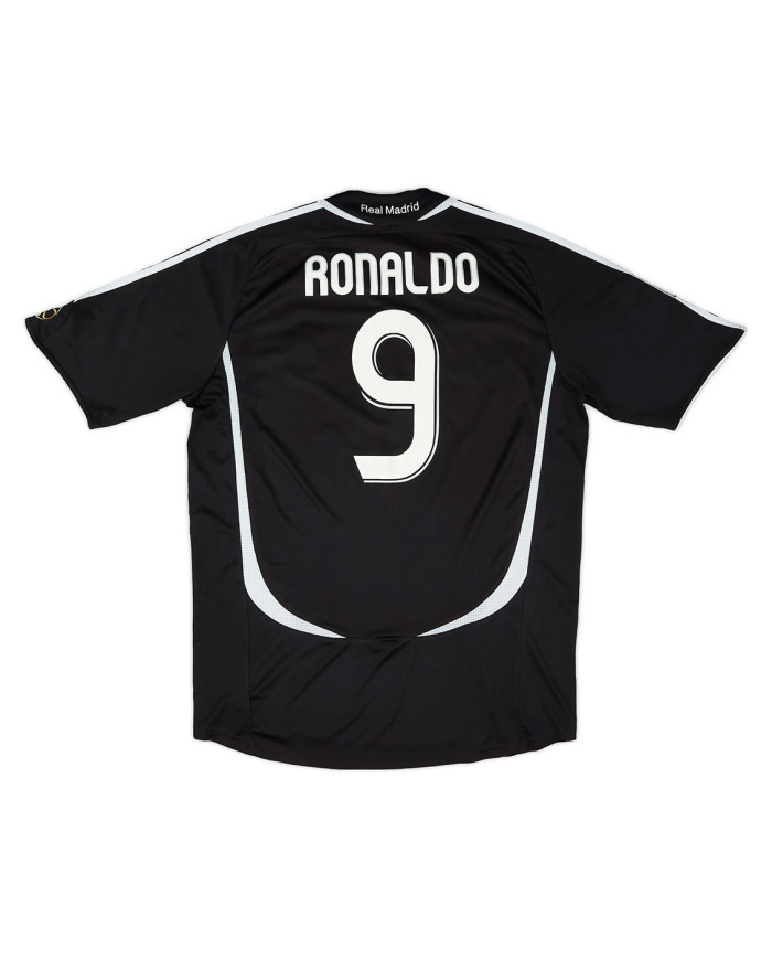Ronaldo 9 Real Madrid Retro Away Jersey 2006/07