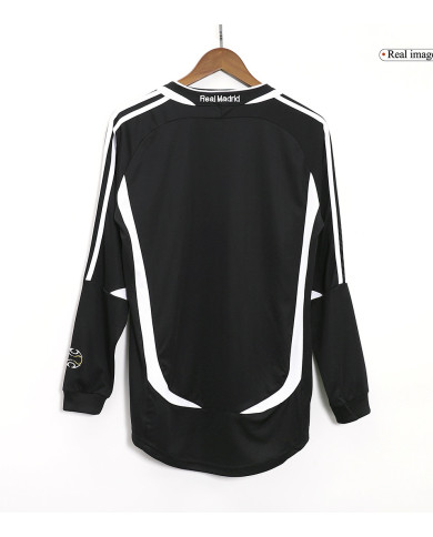 Retro Real Madrid Away Long Sleeve Jersey 2006/07