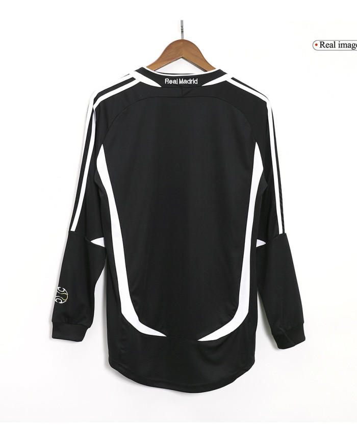Retro Real Madrid Away Long Sleeve Jersey 2006/07
