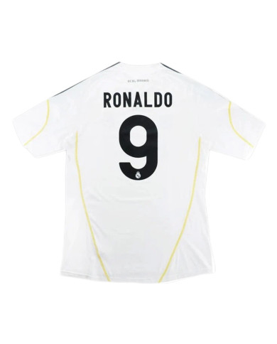 Ronaldo 9 Retro Real Madrid Home Jersey 2009/10 Ronaldo 9 Retro Real Madrid Home Jersey 2009/10