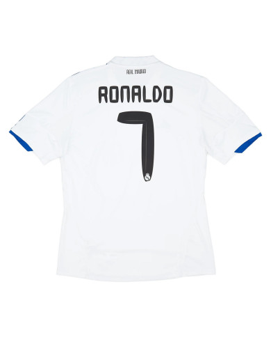 Ronaldo 7 Real Madrid Retro Jersey Home 2010/11