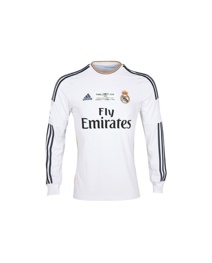Real Madrid Retro UCL Final Jersey Home Long Sleeve 2013/14