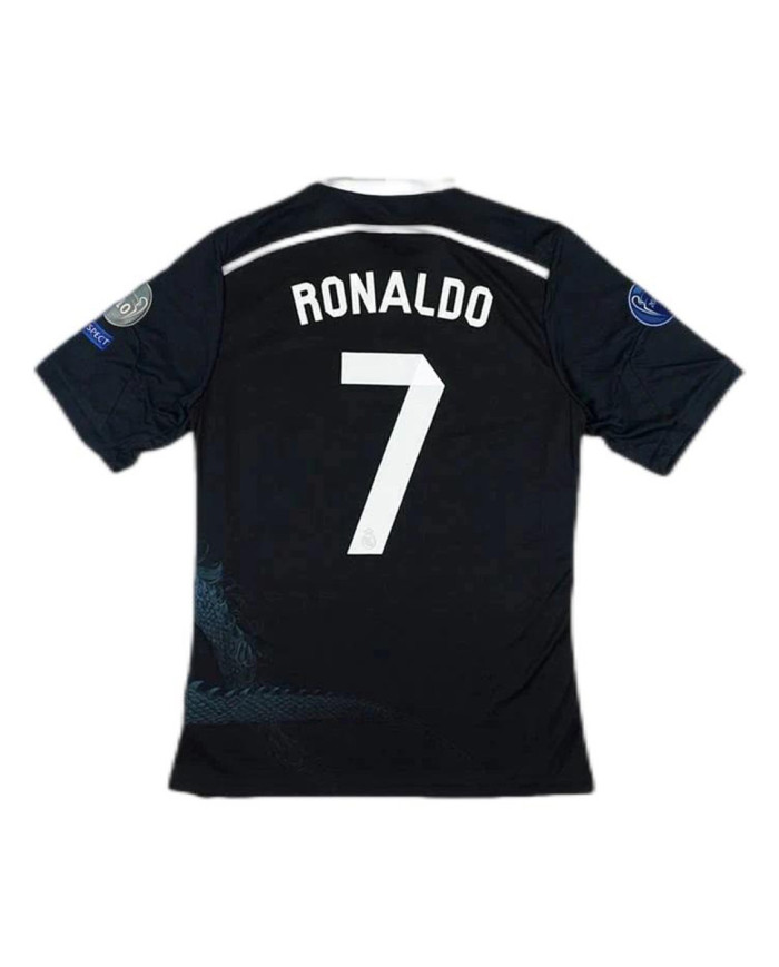 Ronaldo 7 Retro Real Madrid UCL Third Jersey 2014/15