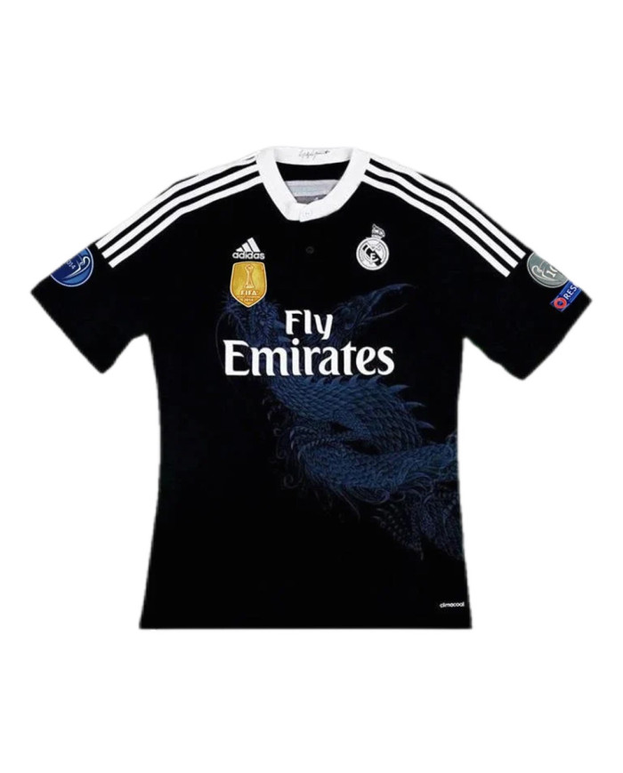Kroos 8 Retro Real Madrid UCL Third Jersey 2014/15