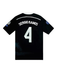 SERGIO RAMOS  4 Retro Real Madrid UCL Third Jersey 2014/15