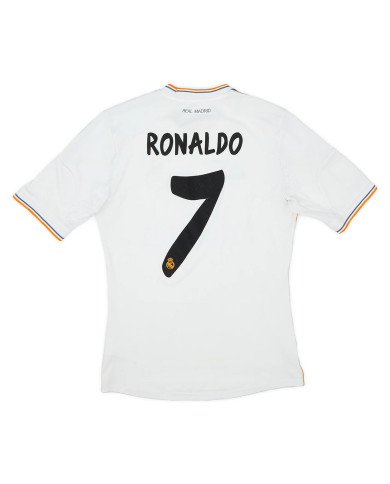 RONALDO 7 Retro Real Madrid Home Jersey 2013/14