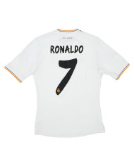 RONALDO 7 Retro Real Madrid Home Jersey 2013/14