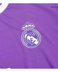 Ronaldo 7 Retro Real Madrid Long Sleeve Away Jersey 2016/17