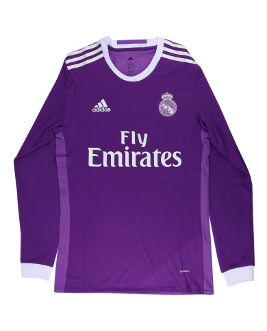Retro Real Madrid Long Sleeve Away Jersey 2016/17
