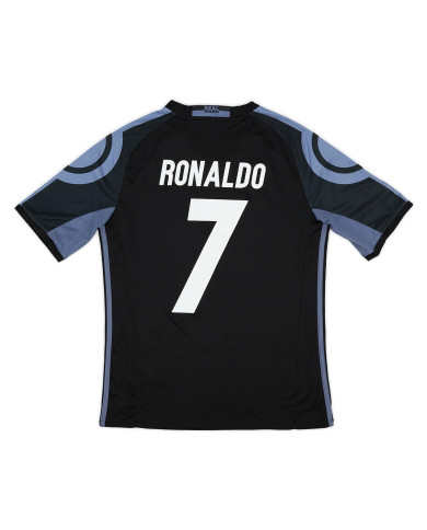 Ronaldo 7 Real Madrid Retro Third Jersey 2016/17 Ronaldo 7 Real Madrid Retro Third Jersey 2016/17