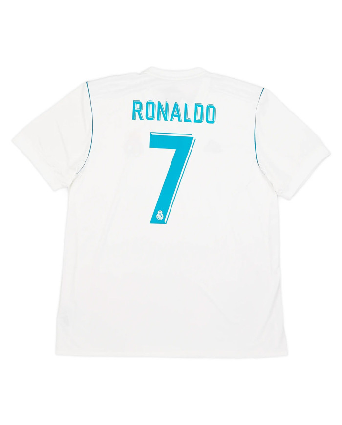 Ronaldo 7 Retro Real Madrid Home Jersey 2017/18