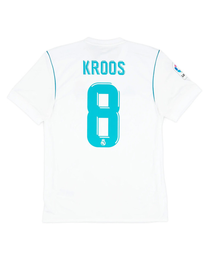 KROOS 8 Retro Real Madrid Home Jersey 2017/18