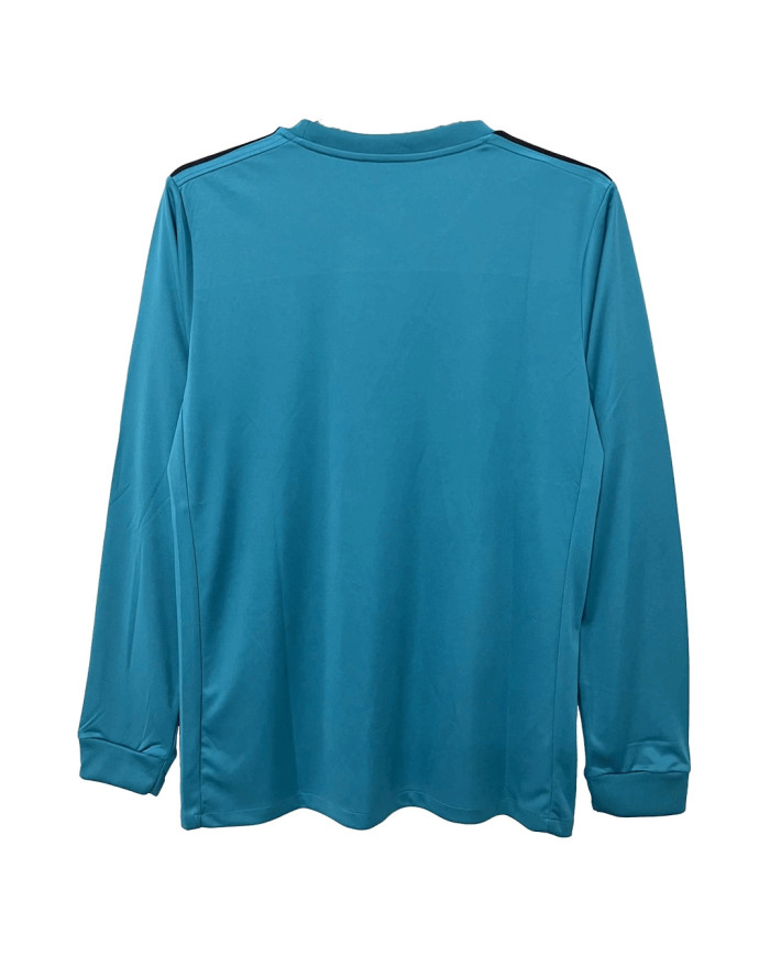 Retro Real Madrid Third Long Sleeve Jersey 2017/18