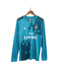 Retro Real Madrid Third Long Sleeve Jersey 2017/18