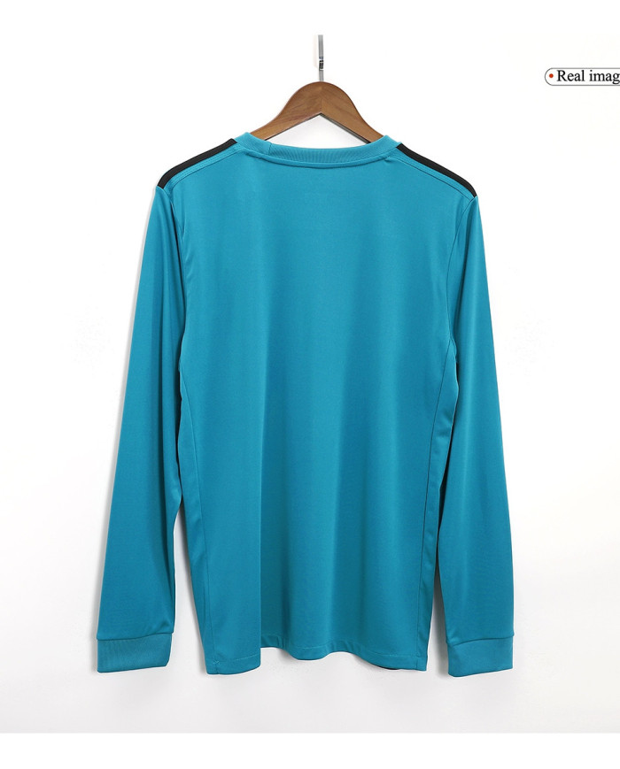 Retro Real Madrid Third Long Sleeve Jersey 2017/18