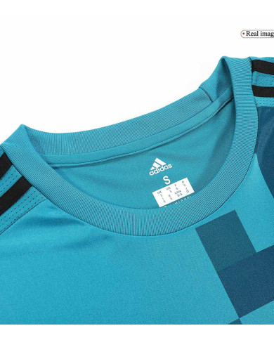 Retro Real Madrid Third Long Sleeve Jersey 2017/18