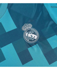 Retro Real Madrid Third Long Sleeve Jersey 2017/18
