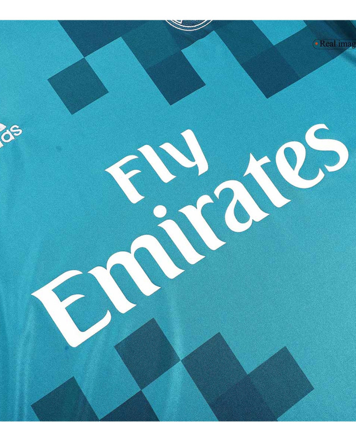 Retro Real Madrid Third Long Sleeve Jersey 2017/18