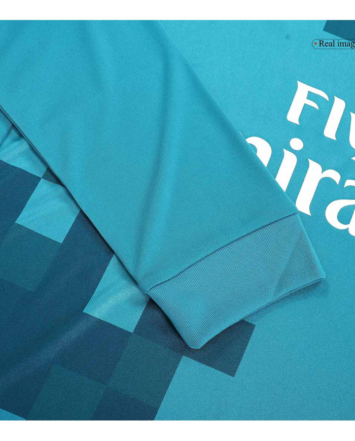 Retro Real Madrid Third Long Sleeve Jersey 2017/18