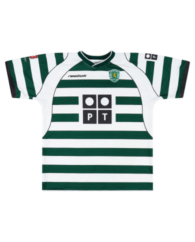 Retro Sporting Lisbon Home Jersey 2002/03