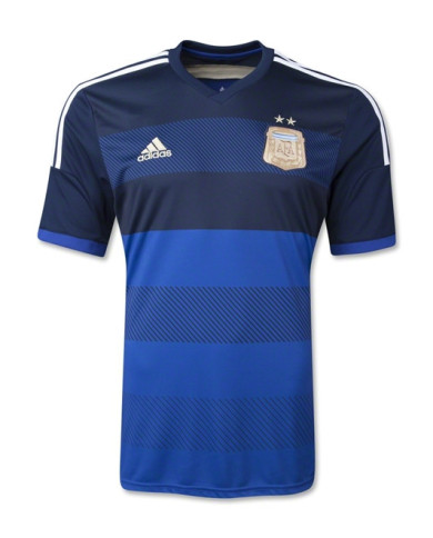 Retro Argentina Away Jersey World Cup 2014