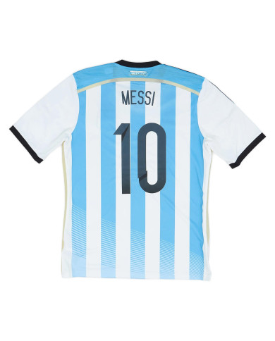 Messi 10 Argentina Retro Home Jersey 2014/15