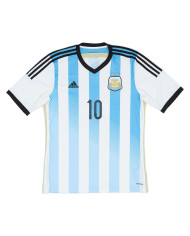Messi 10 Argentina Retro Home Jersey 2014/15