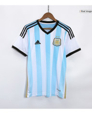 Messi 10 Argentina Retro Home Jersey 2014/15