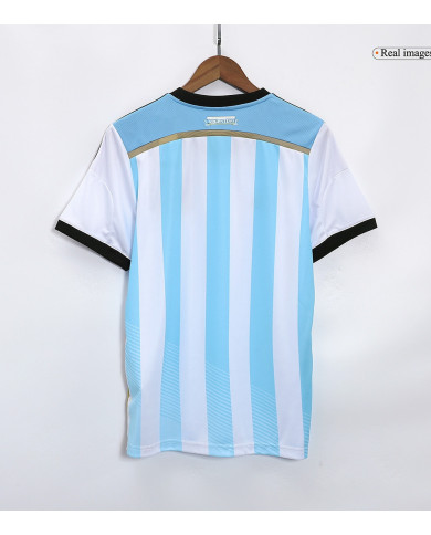 Messi 10 Argentina Retro Home Jersey 2014/15