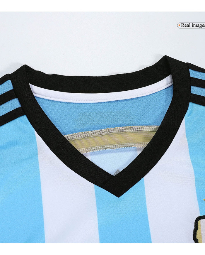 Messi 10 Argentina Retro Home Jersey 2014/15