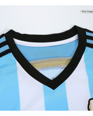 Messi 10 Argentina Retro Home Jersey 2014/15