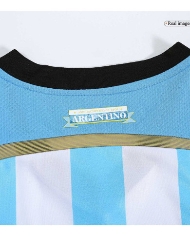 Messi 10 Argentina Retro Home Jersey 2014/15